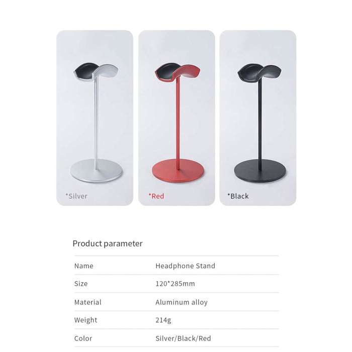 Aluminum Alloy Metal Headset Hanger Desktop Stand for Beats
