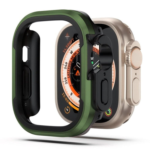 Aluminum Alloy Rubber Protective Shell Cover for Apple Watch
