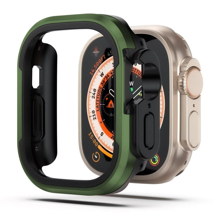 Aluminum Alloy Rubber Protective Shell Cover for Apple Watch