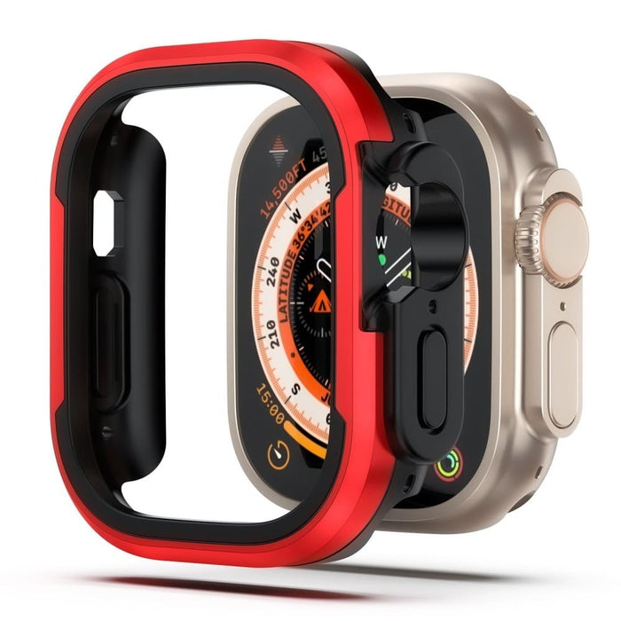 Aluminum Alloy Rubber Protective Shell Cover for Apple Watch