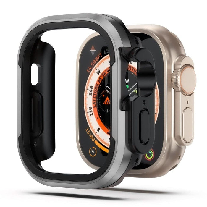 Aluminum Alloy Rubber Protective Shell Cover for Apple Watch