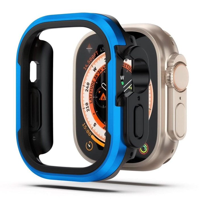 Aluminum Alloy Rubber Protective Shell Cover for Apple Watch