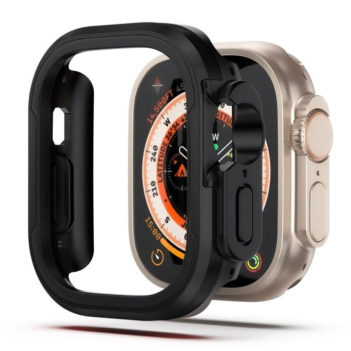Aluminum Alloy Rubber Protective Shell Cover for Apple Watch