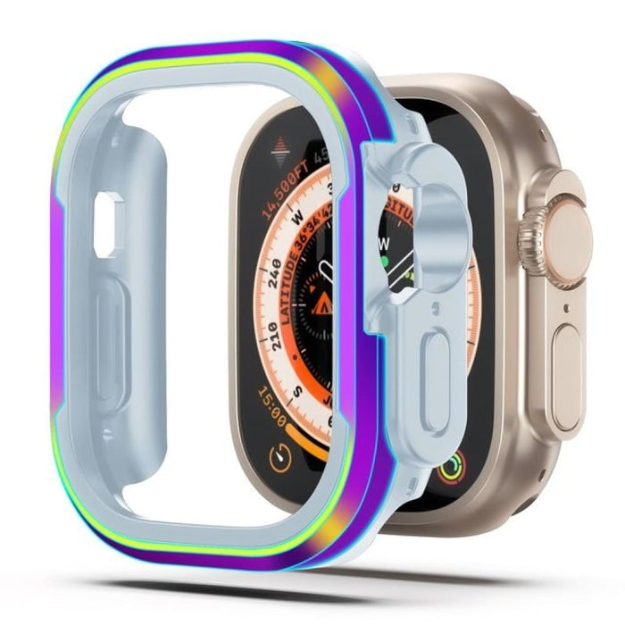 Aluminum Alloy Rubber Protective Shell Cover for Apple Watch