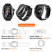 Aluminum Alloy Sport For Apple Watch Band 7 45mm 41mm