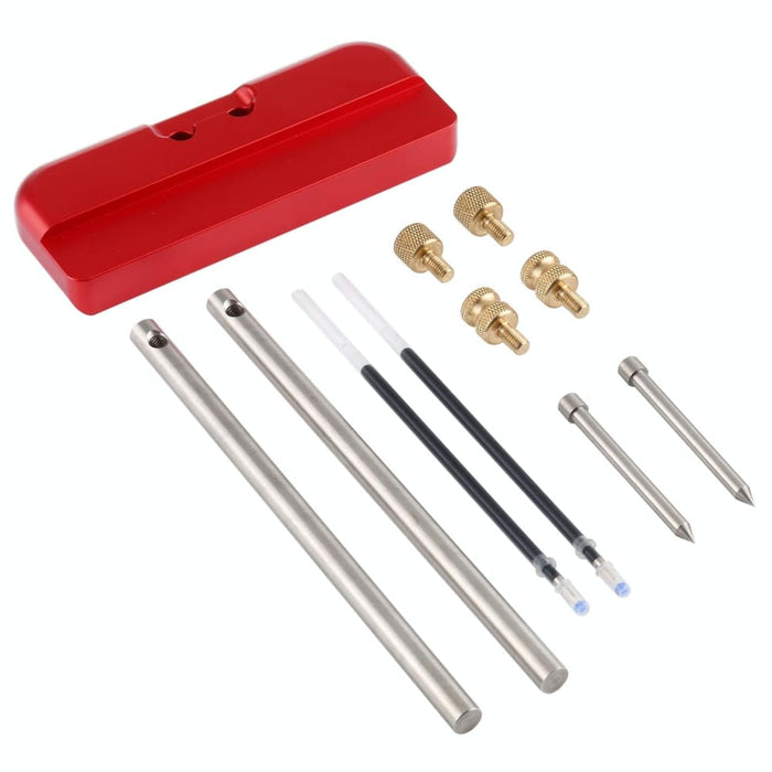 Aluminum Alloy Woodworking Level Line Tool Marking Ruler