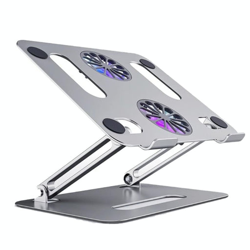 Aluminum Folding Laptop Stand Silver