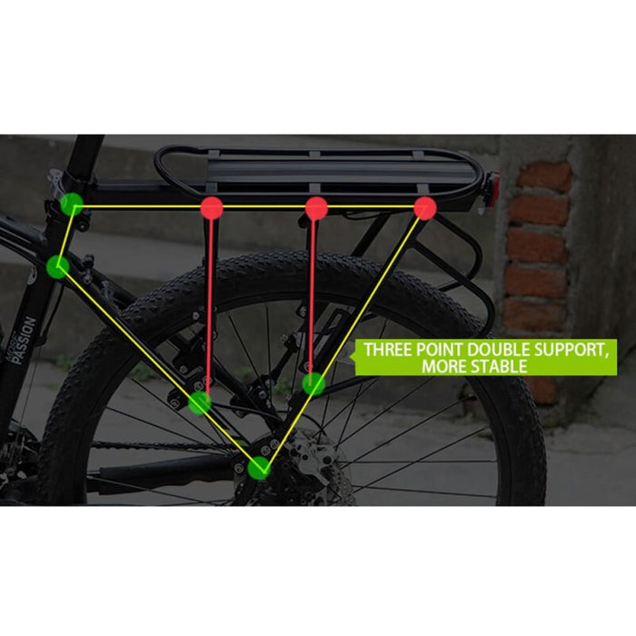 Aluminum Luggage Bicycle Carrier Set