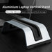 Aluminum Vertical Laptop Stand Holder Compatible