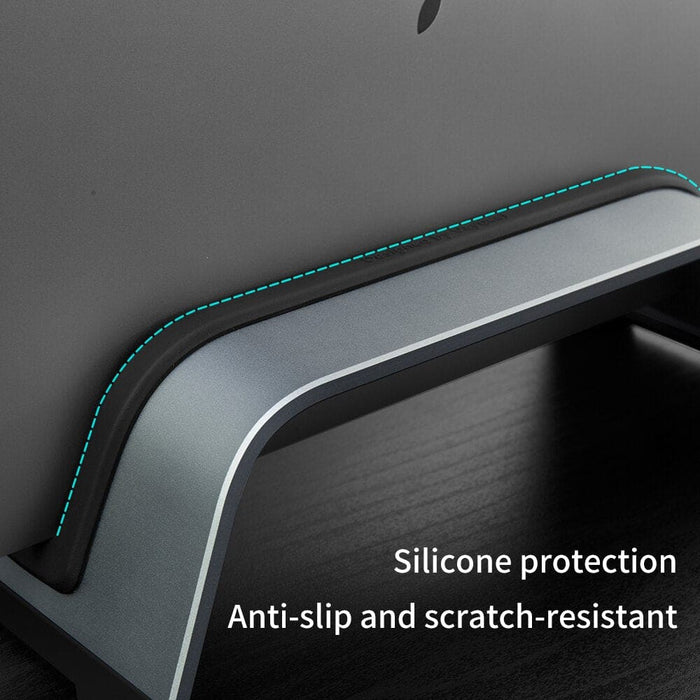 Aluminum Vertical Laptop Stand Holder Compatible