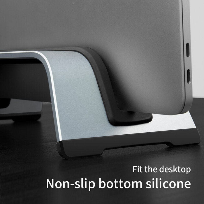 Aluminum Vertical Laptop Stand Holder Compatible