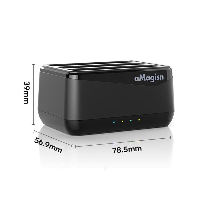 Amagisn Battery Charger Charging Seat for Camera Accessories