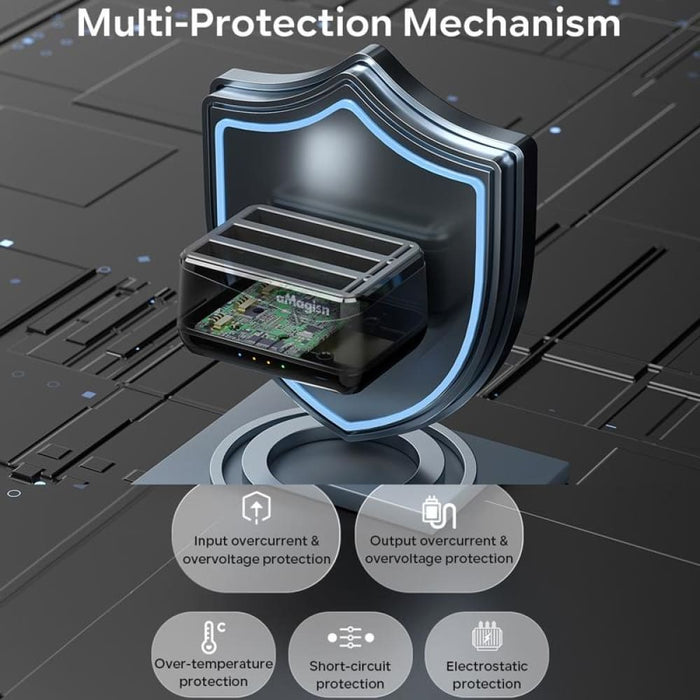 Amagisn Battery Charger Charging Seat for Camera Accessories