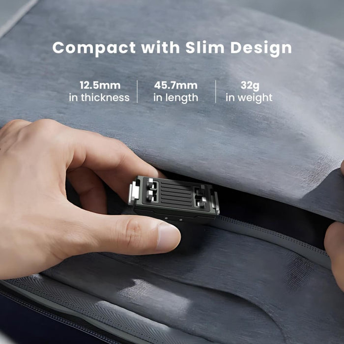 Amagisn Metal Magnetic Quick Release Top Cover for Insta360