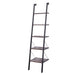 Amelia 5-tier Ladder Shelf - Walnut