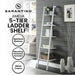 Amelia 5-tier Ladder Shelf - White