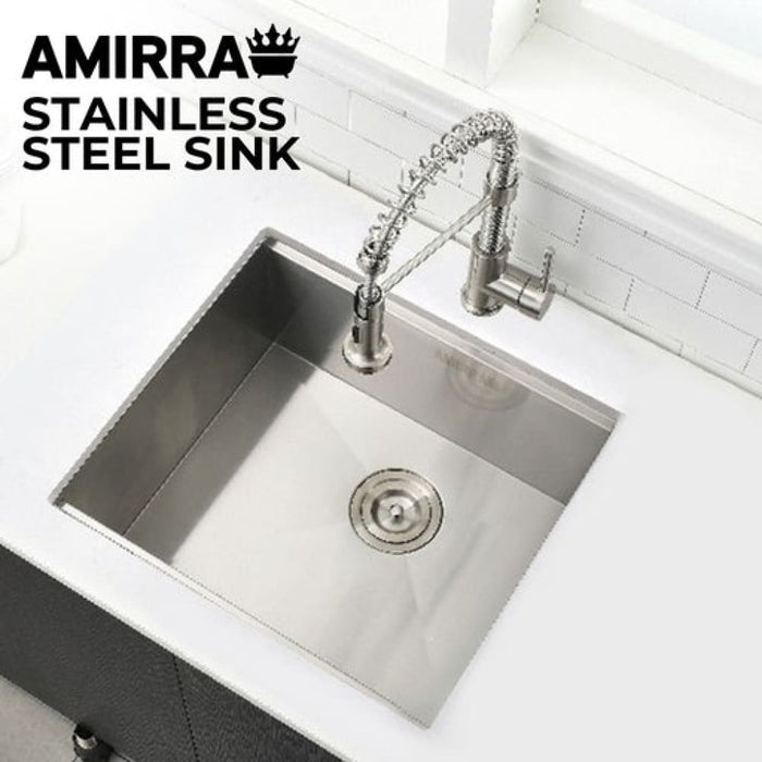 Amirra Kitchen Stainless Steel Sink 440mm x Silver Amr Ks