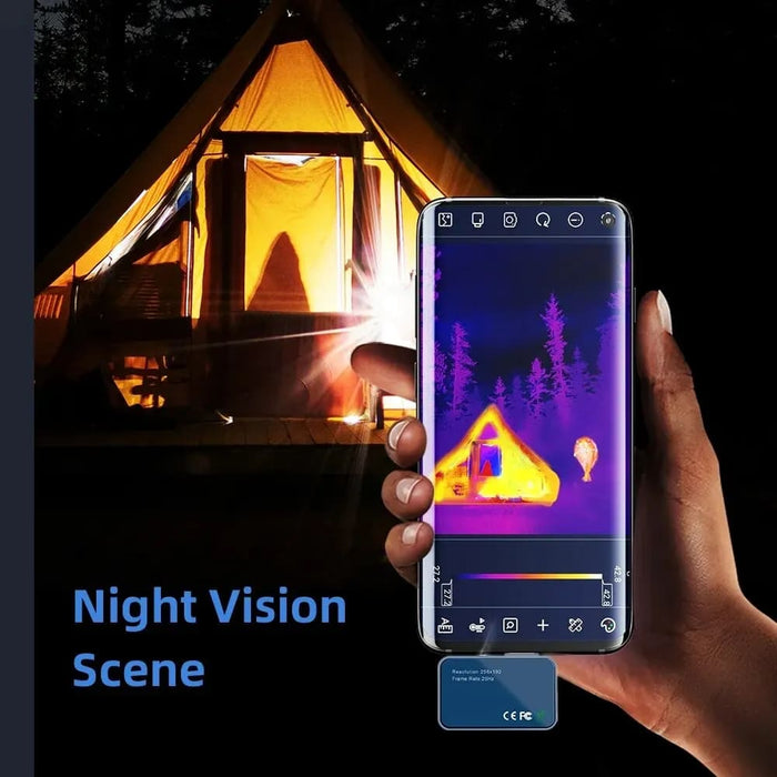 Android Thermal Imager for Solar Panel Faults
