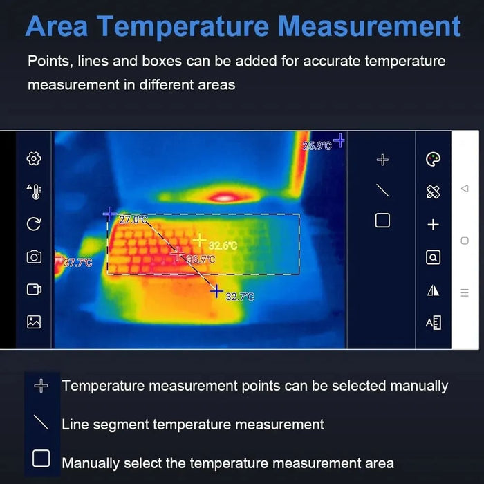 Android Thermal Imager For Solar Panel Faults
