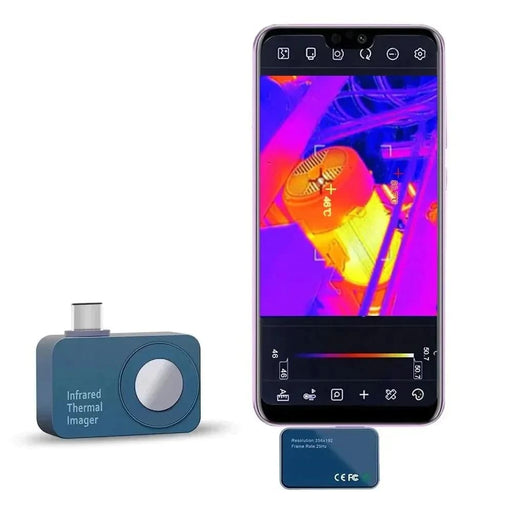 Android Thermal Imager for Solar Panel Faults