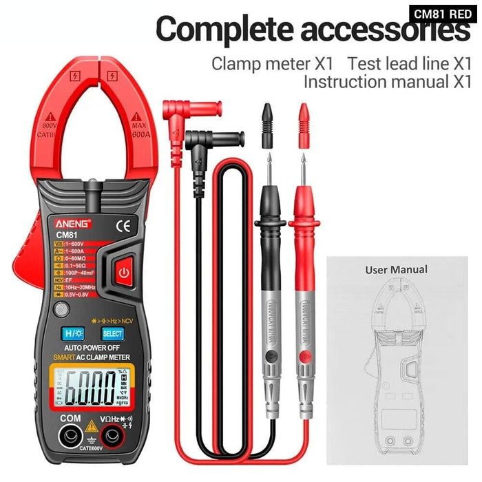 Aneng Cm80 Cm81 Digital Clamp Meter