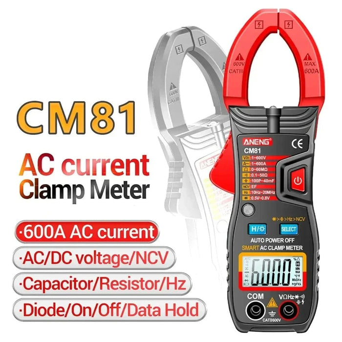 Aneng Cm80 Cm81 Digital Clamp Meter