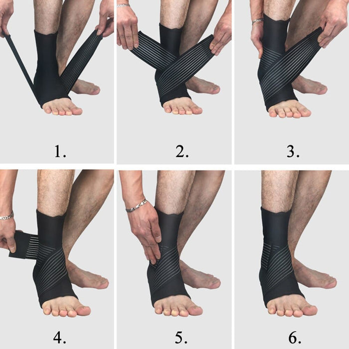 Nz Local Stock-1pc Ankle Support Brace with Adjustable