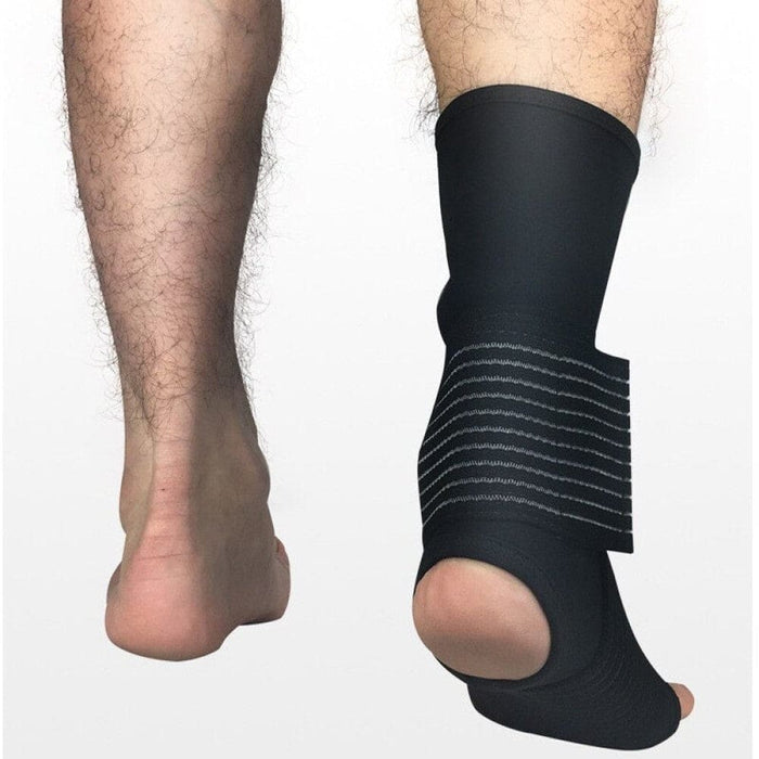 1pc Ankle Support Brace With Adjustable Strap For Running