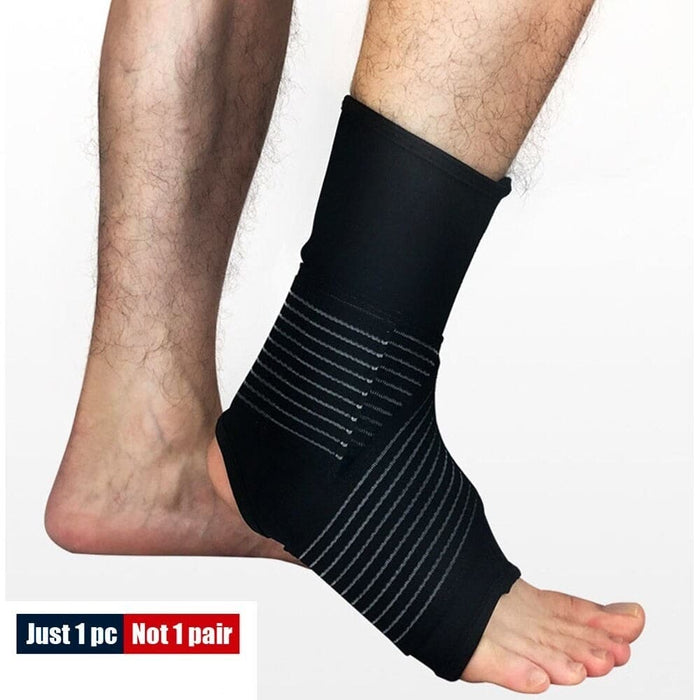 1pc Ankle Support Brace with Adjustable Strap for Running