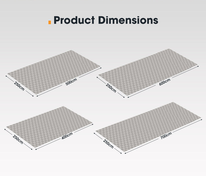 Annex Matting 4 Size 600Gsm Floor Mats Mesh Caravan Annex Camping Park