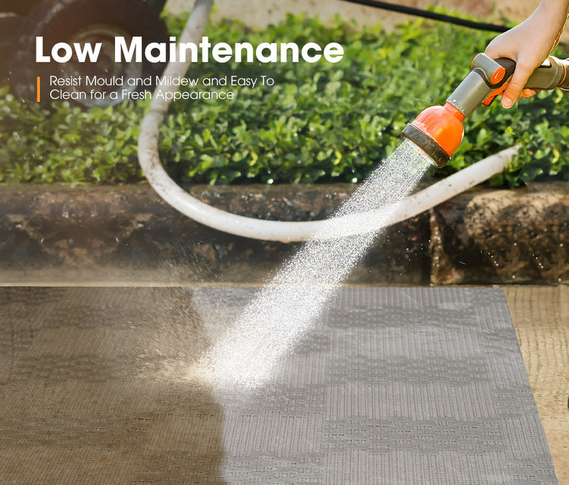 4M X 2.5M Annex Matting Floor Mats Mesh Caravan Park Camping Picnic