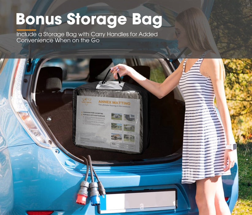 Annex Matting 4 Size 600Gsm Floor Mats Mesh Caravan Annex Camping Park