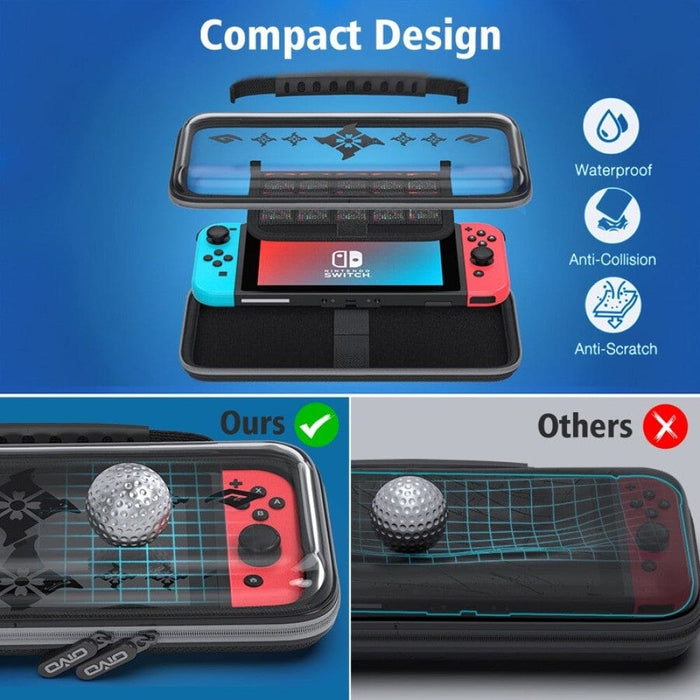 Anti - collision Travel Hard Pc Carrying Case For Nintendo