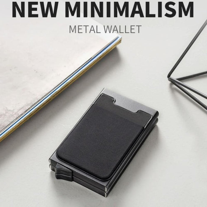 Anti Degaussing Rfid Coin Card Holder