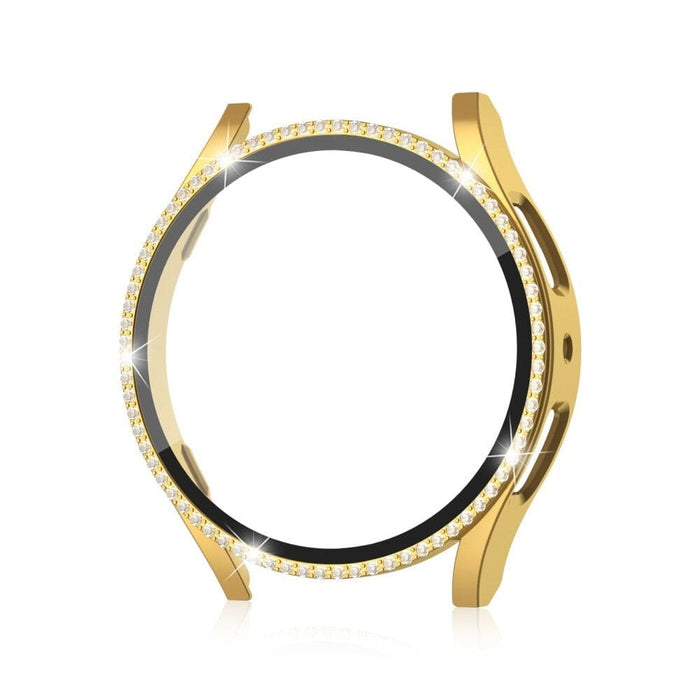 Anti-fall Diamond Case + screen Protector Glass for Samsung