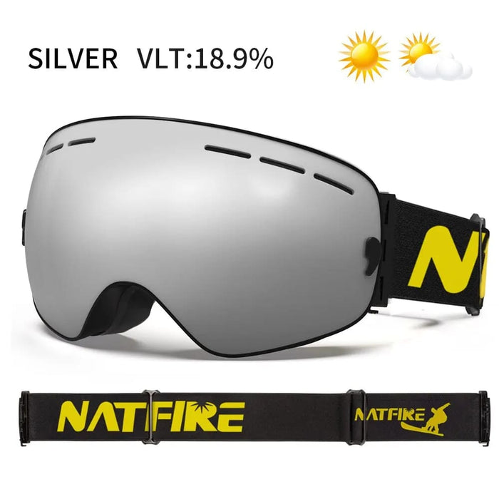 Anti Fog Ski Goggles For Snow Sports