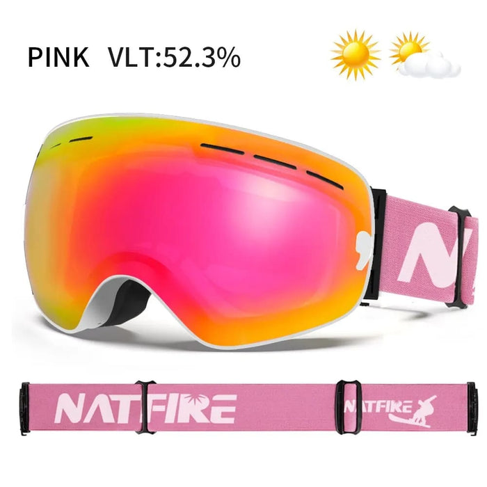 Anti Fog Ski Goggles For Snow Sports