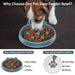 Anti - gulping Eco - friendly Non - slip Puppy Food Feeding