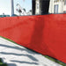 Red Anti - uv Hdpe Sunshade Net Privacy Fence Garden