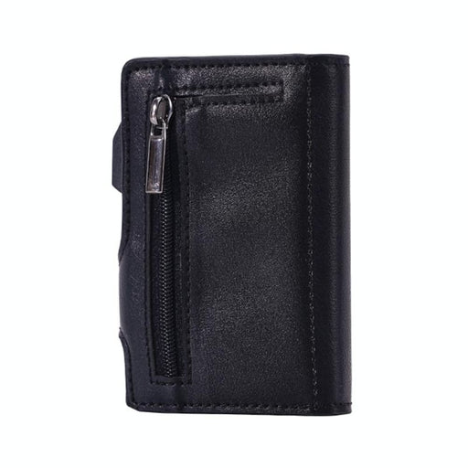 Anti Magnetic Crazy Horse Pu Card Bag