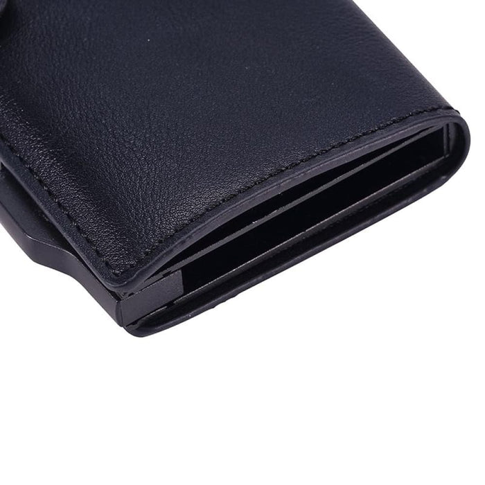 Anti Magnetic Crazy Horse Pu Card Bag