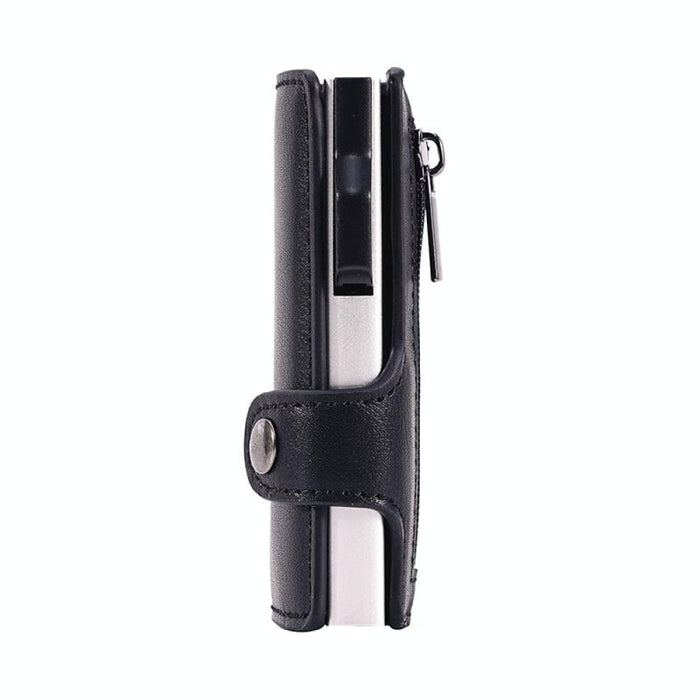 Anti Magnetic Crazy Horse Pu Card Bag