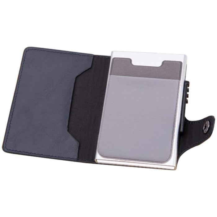 Anti Magnetic Rfid Pu Leather Wallet With Card Slots