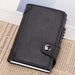 Anti Magnetic Rfid Pu Leather Wallet With Card Slots