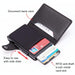 Anti Magnetic Rfid Pu Leather Wallet With Card Slots