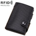Anti Magnetic Rfid Pu Leather Wallet With Card Slots
