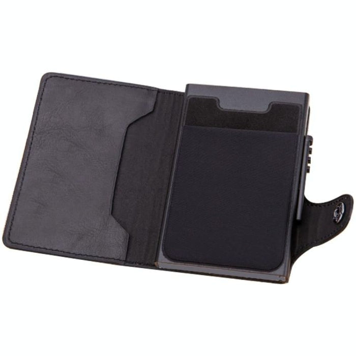 Anti Magnetic Rfid Pu Leather Wallet With Card Slots