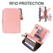 Anti Magnetic Rfid Wallet With Card Slots For Ladies