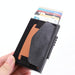 Anti Magnetic Rfid Wallet With Pop Up Card Slot