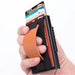 Anti Magnetic Rfid Wallet With Pop Up Card Slot